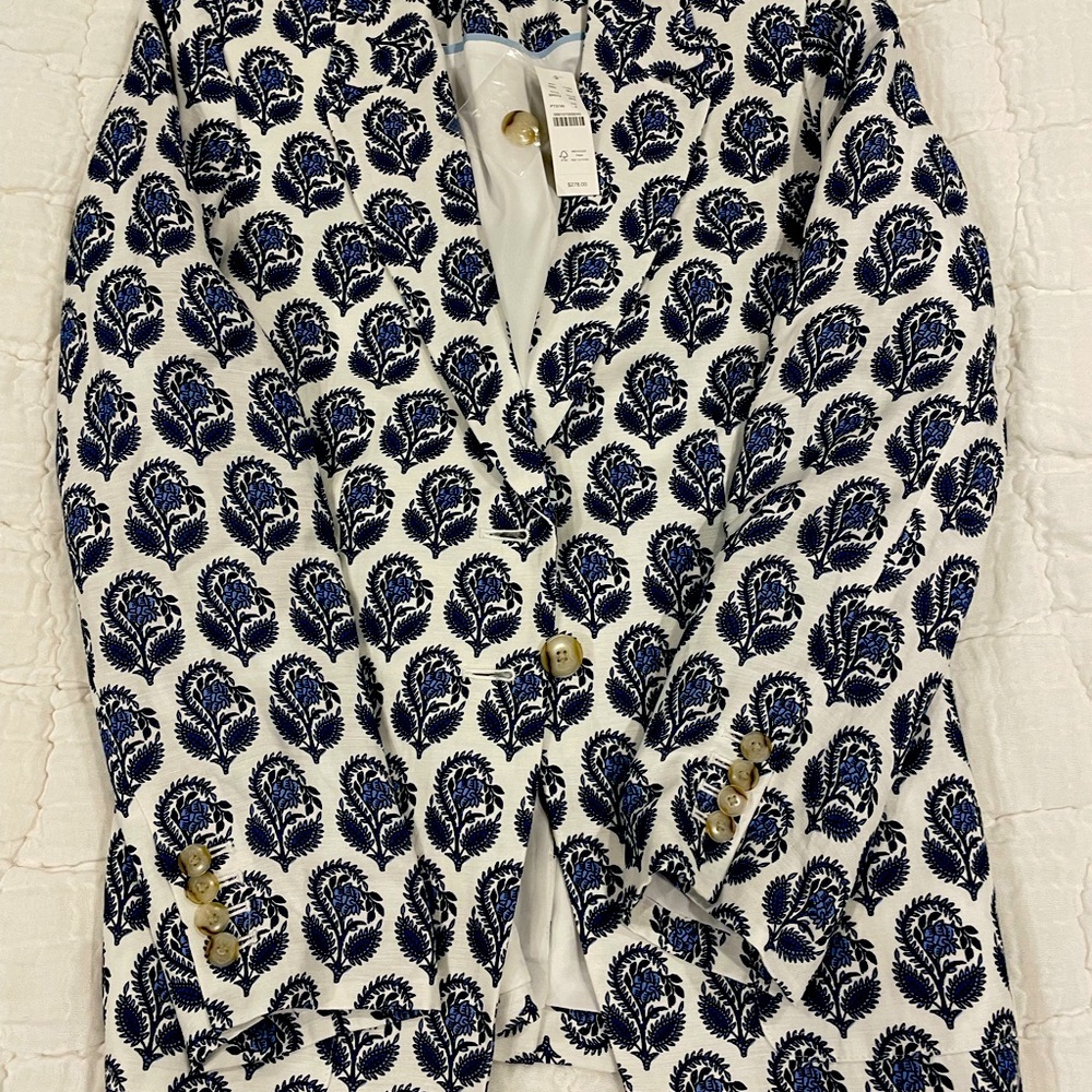 Jcrew patterned blazer